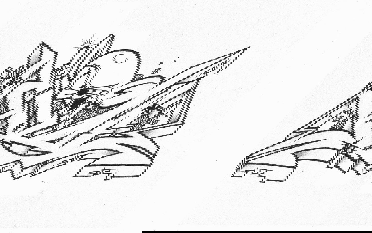 Graffiti Sketch - Photo by HideHauer - hide, tcs, bz (2013)