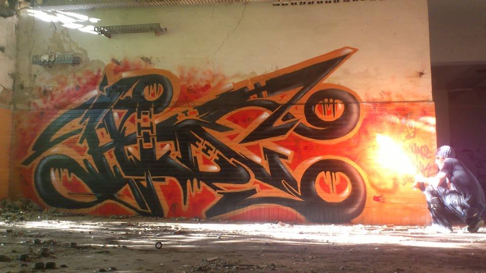 Graffiti Wall - Photo by HideHauer - hide, bz, tcs (2013)