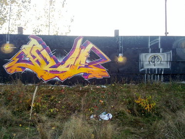 Graffiti Wall in Stendal - Photo by HideHauer - Hide, TCS (2013)