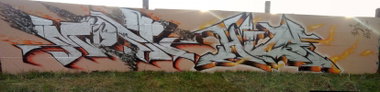 Graffiti Wall - Photo by HideHauer - tcs, bz, stendal (2014)