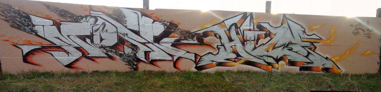 Graffiti Wall - Photo by HideHauer - tcs, bz, stendal (2014)