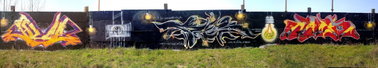 Graffiti Wall - Photo by HideHauer - tcs, bz, stendal (2014)