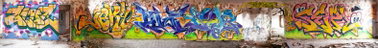 Graffiti Wall - Photo by HideHauer - hide, glue, ruts (2014)