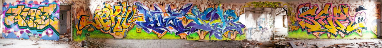 Graffiti Wall - Photo by HideHauer - hide, glue, ruts (2014)