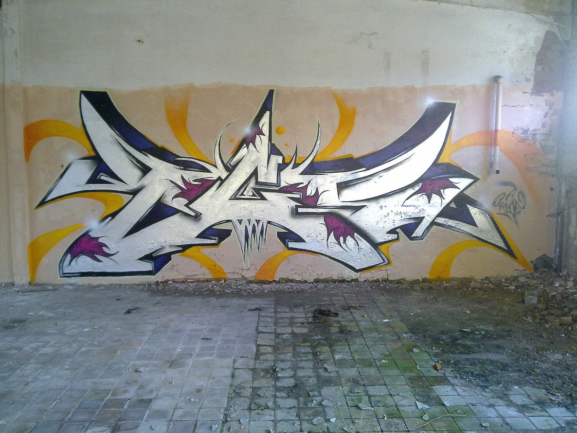 Graffiti Wall - Photo by HideHauer - hide, tcs (2013)