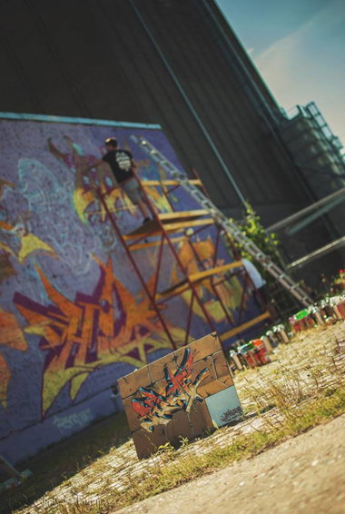 Graffiti Wall - Photo by HideHauer - hide, mace, meag (2014)