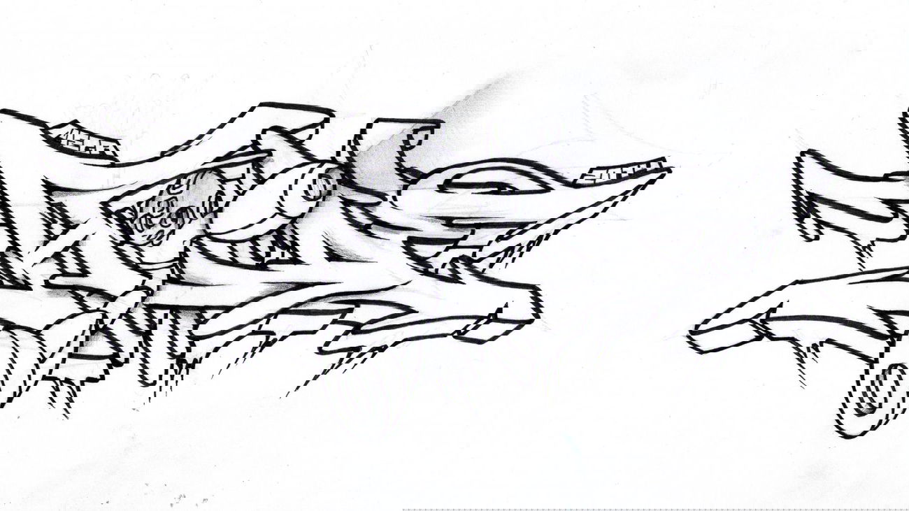 Graffiti Sketch - Photo by HideHauer - hide, hauer, tcs (2014)