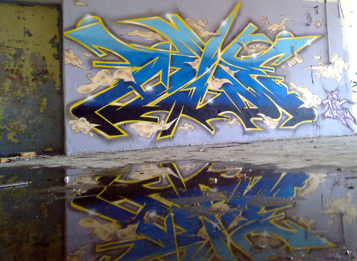 Graffiti Wall - Photo by HideHauer - hide, hauer, tcs (2014)
