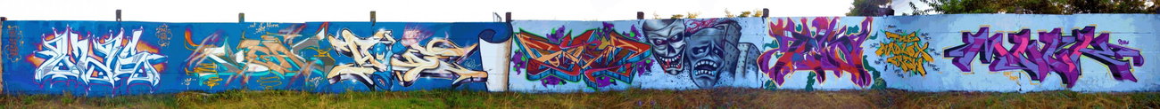 Graffiti Wall - Photo by HideHauer - ong, beser, meag (2014)