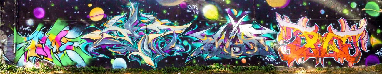 Graffiti Wall - Photo by HideHauer - hide, hauer, mace (2014)
