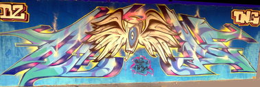 Graffiti Wall - Photo by HideHauer - Hide, Beser, ong (2014)
