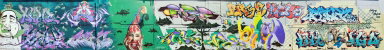 Graffiti Wall - Photo by HideHauer - meeting, of, styles (2014)