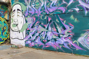 Graffiti Wall - Photo by HideHauer - meetig, of, styles (2014)