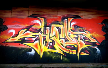 Graffiti Wall - Photo by HideHauer - Hide, Hidehauer, Mace (2014)