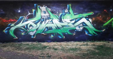 Graffiti Wall - Photo by HideHauer - hide, hauer, Magdeburg (2018)