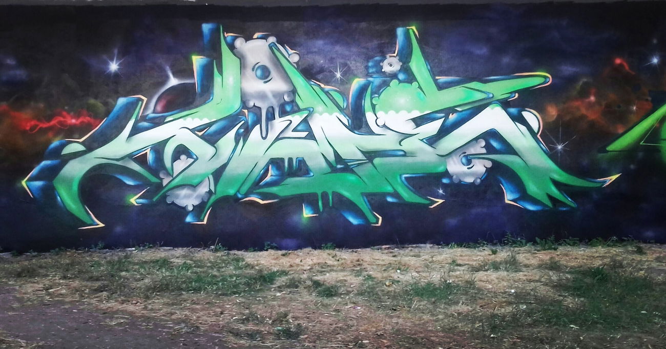 Graffiti Wall - Photo by HideHauer - hide, hauer, Magdeburg (2018)