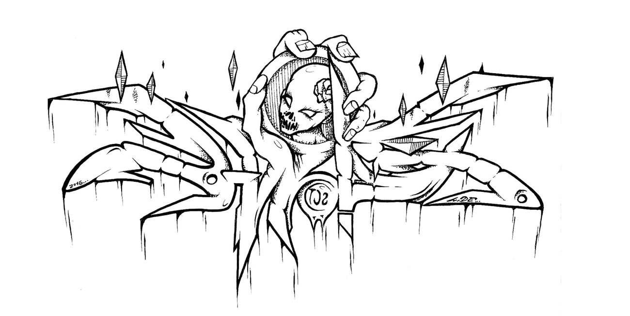 Graffiti Sketch - Photo by HideHauer - Hide, Hauer, tcs (2015)