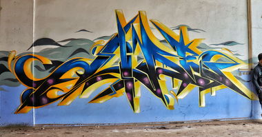 Graffiti Wall - Photo by HideHauer - hide, hauer, hidehauer (2020)