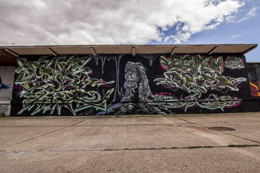 Graffiti Wall - Photo by HideHauer - mace, ksmir, hide (2019)