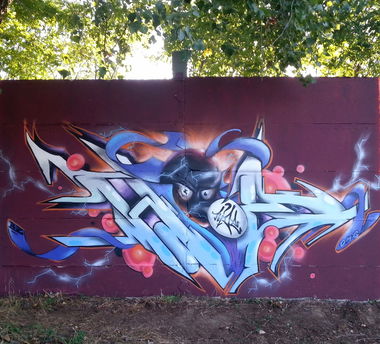 Graffiti Wall - Photo by HideHauer - hide, hauer, stendal (2016)