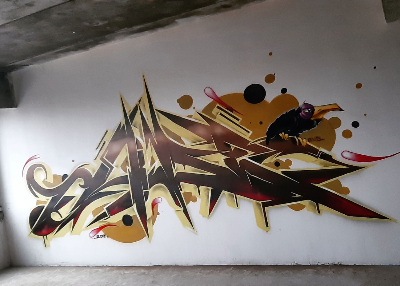 Graffiti Wall - Photo by HideHauer (2020)