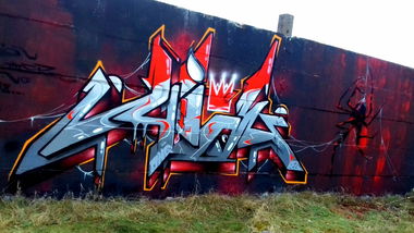 Graffiti Wall - Photo by HideHauer - hide, hauer, spider (2018)