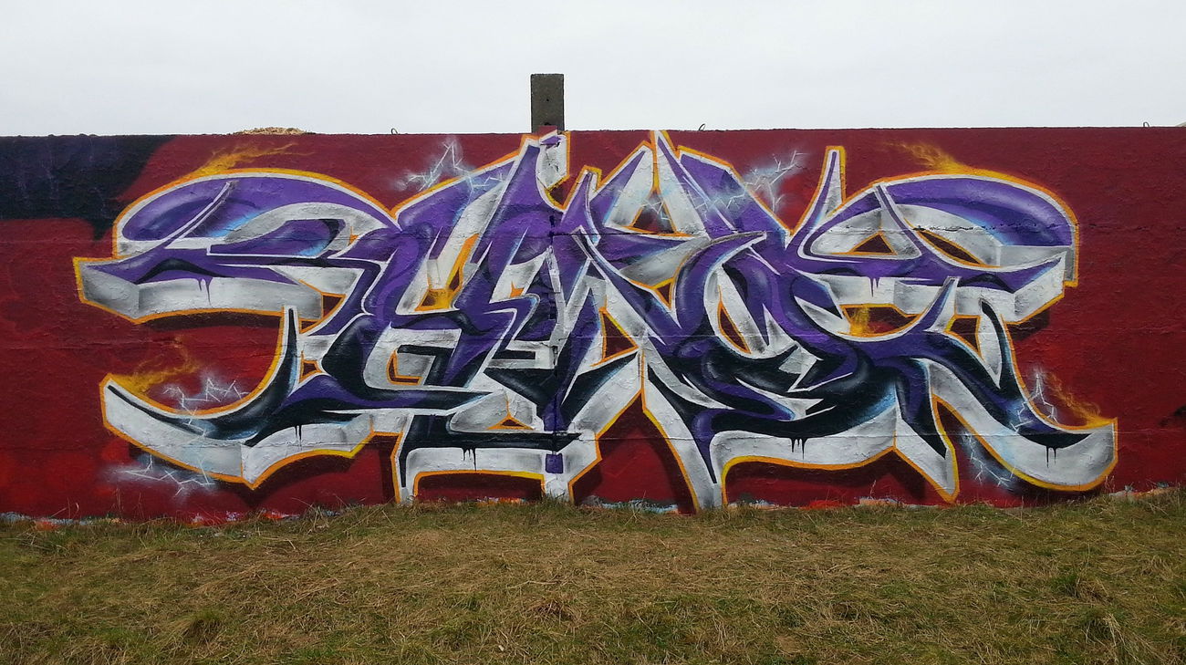 Graffiti Wall - Photo by HideHauer - hide, hauer, bz (2016)