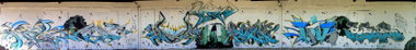 Graffiti Wall - Photo by HideHauer - Ruts, Meag, Hide (2015)