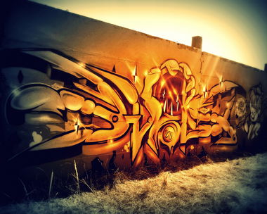 Graffiti Wall - Photo by HideHauer - hide, hauer, Sun (2015)