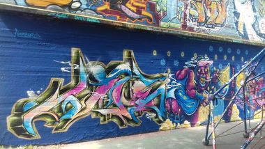 Graffiti Wall - Photo by HideHauer - hide, hauer, tokk (2018)