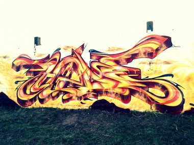 Graffiti Wall - Photo by HideHauer - Hide, Hauer, Stendal (2015)