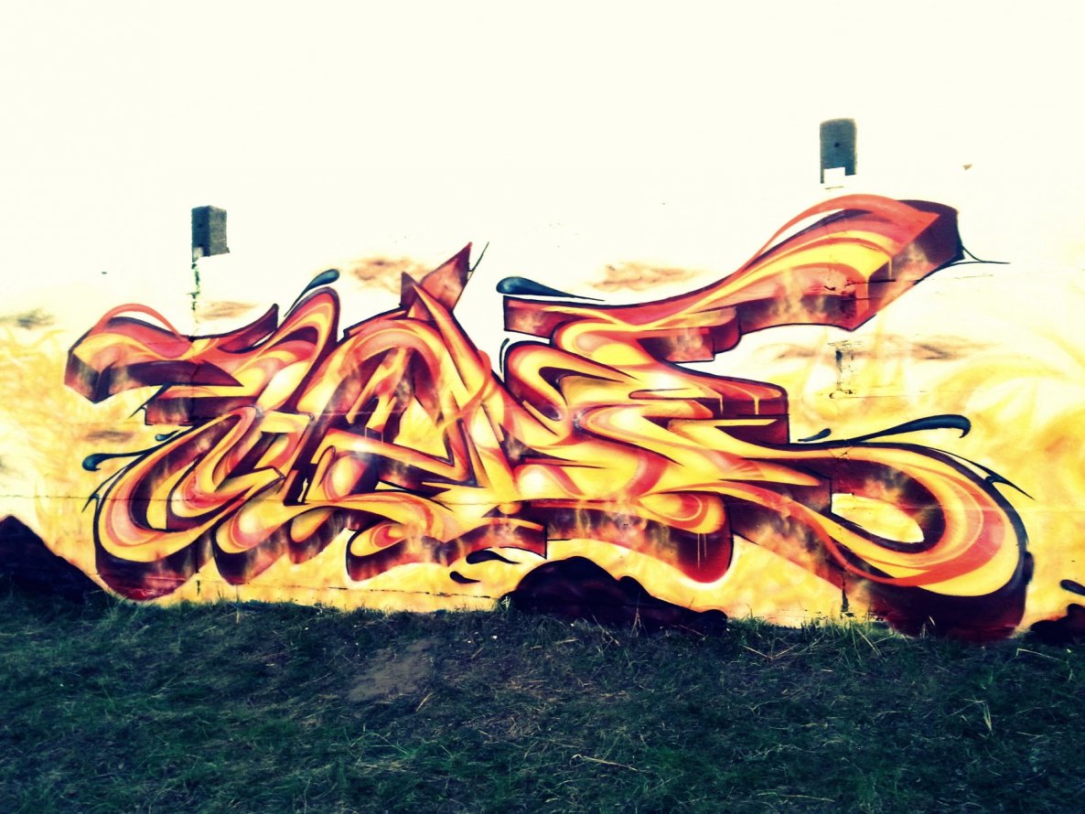 Graffiti Wall - Photo by HideHauer - Hide, Hauer, Stendal (2015)