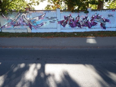 Graffiti Wall - Photo by HideHauer - mulk, hide, hauer (2015)