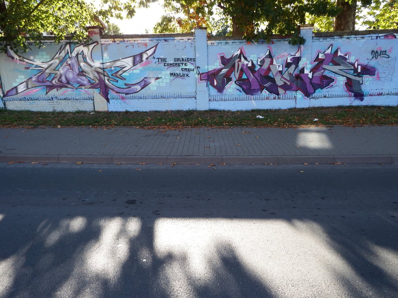 Graffiti Wall - Photo by HideHauer - mulk, hide, hauer (2015)