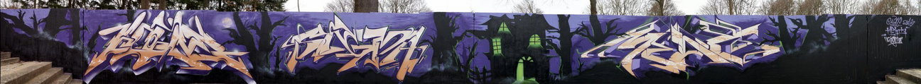 Graffiti Wall - Photo by HideHauer - Sigma, Meag, Hide (2015)