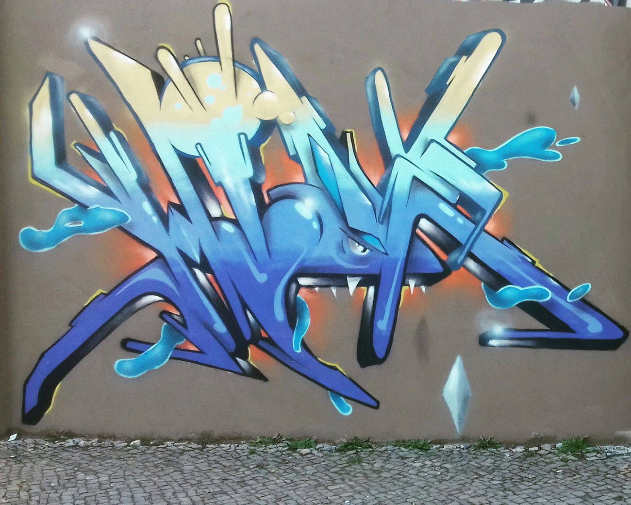 Graffiti Wall - Photo by HideHauer - hide, hauer, Magdebonx (2017)