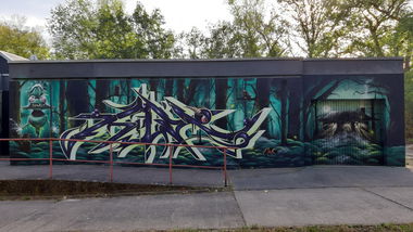 Graffiti Wall - Photo by HideHauer - HIDE, hauer (2019)