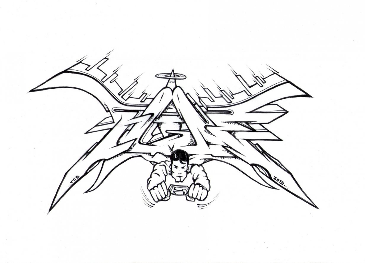 Graffiti Sketch - Photo by HideHauer - hide, hauer, tcs (2015)