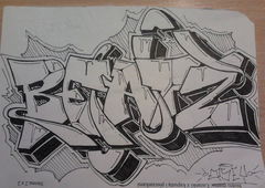 Graffiti Wall - Photo by Hikkikomori