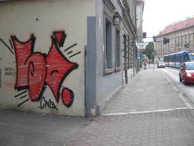 Graffiti Bombing - Photo by Hilary90