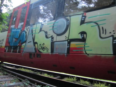 Graffiti Train - Photo by Hilary90