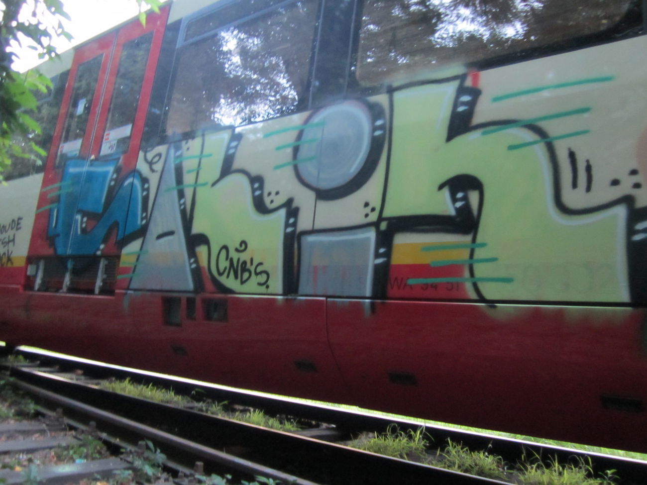 Graffiti Train - Photo by Hilary90