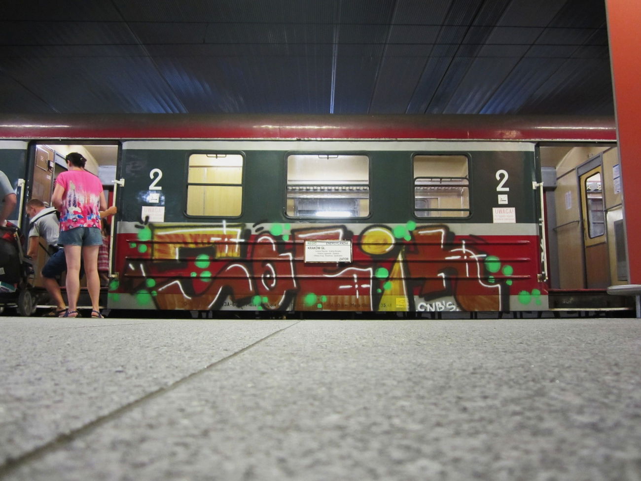 Graffiti Train - Photo by Hilary90