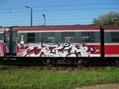 Graffiti Train - Photo by Hilary90