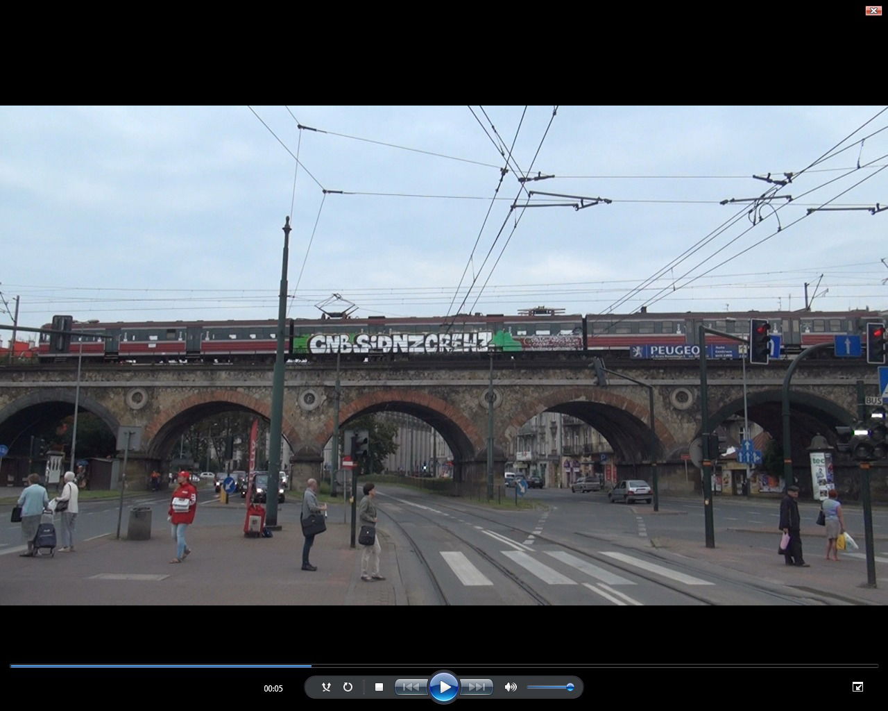 Graffiti Train - Photo by Hilary90