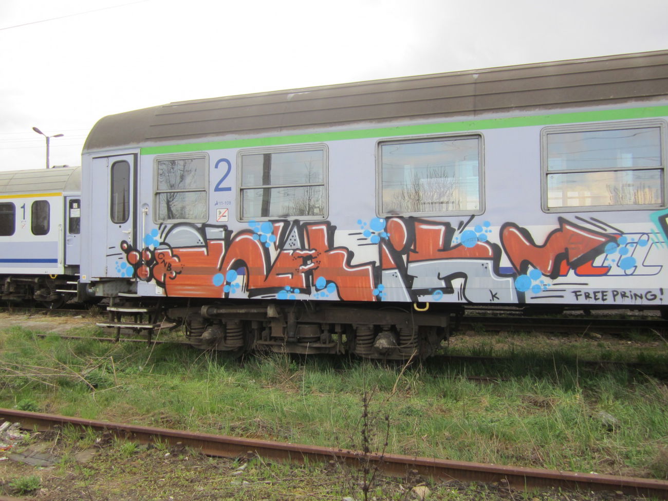Graffiti Train - Photo by Hilary90 - cnb