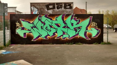 Graffiti Wall in Münster - Photo by HillsHaveStyles - Münster, Work (2014)