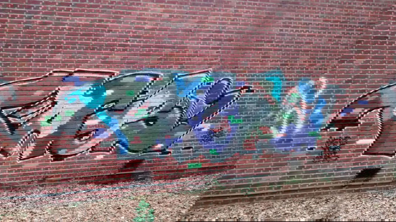 Graffiti Wall in Münster - Photo by HillsHaveStyles - Heins, Yoga, Joys (2010)