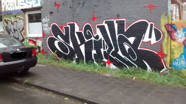 Graffiti Wall - Photo by HillsHaveStyles - Skilla, Münster (2014)
