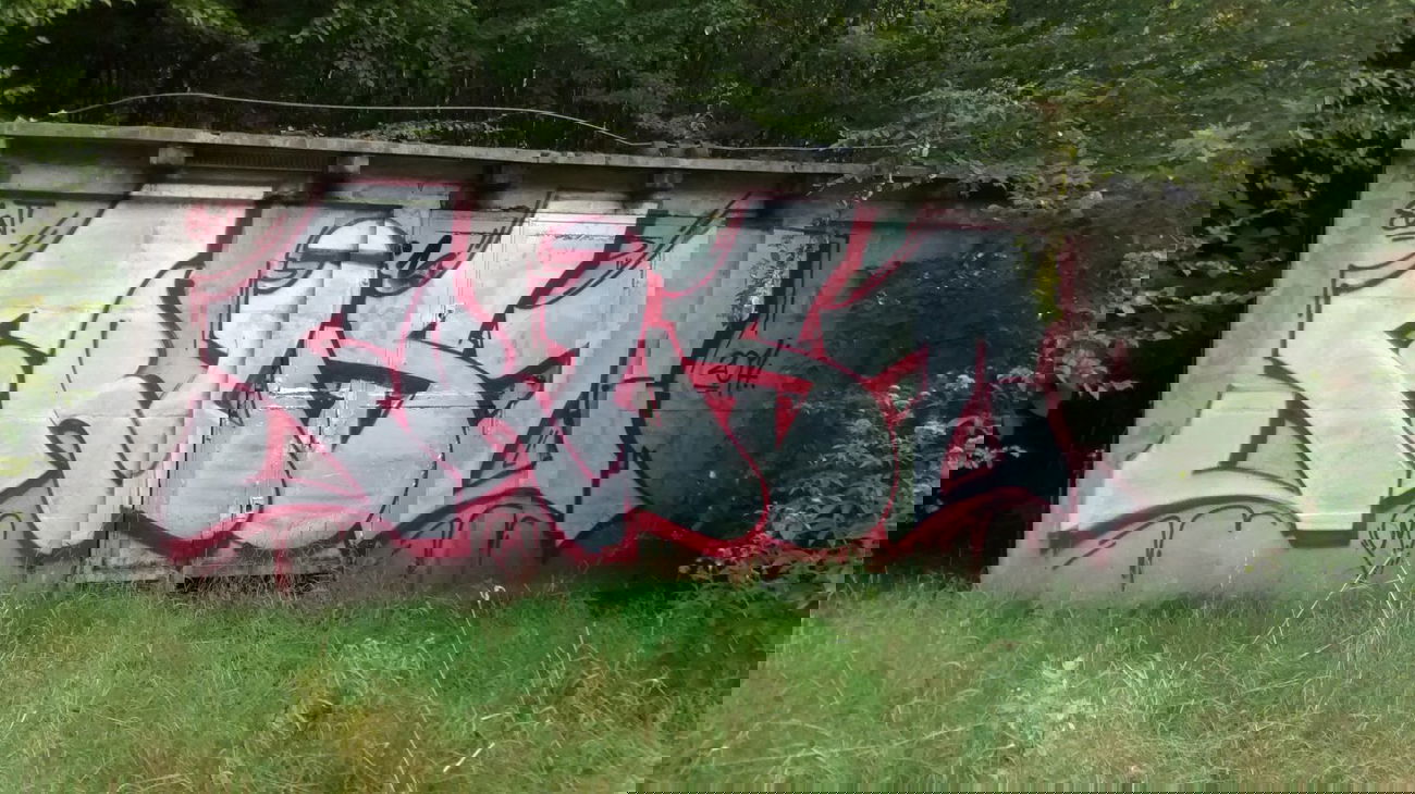 Graffiti Wall in Münster - Photo by HillsHaveStyles - Frust, EQT, Münster (2014)